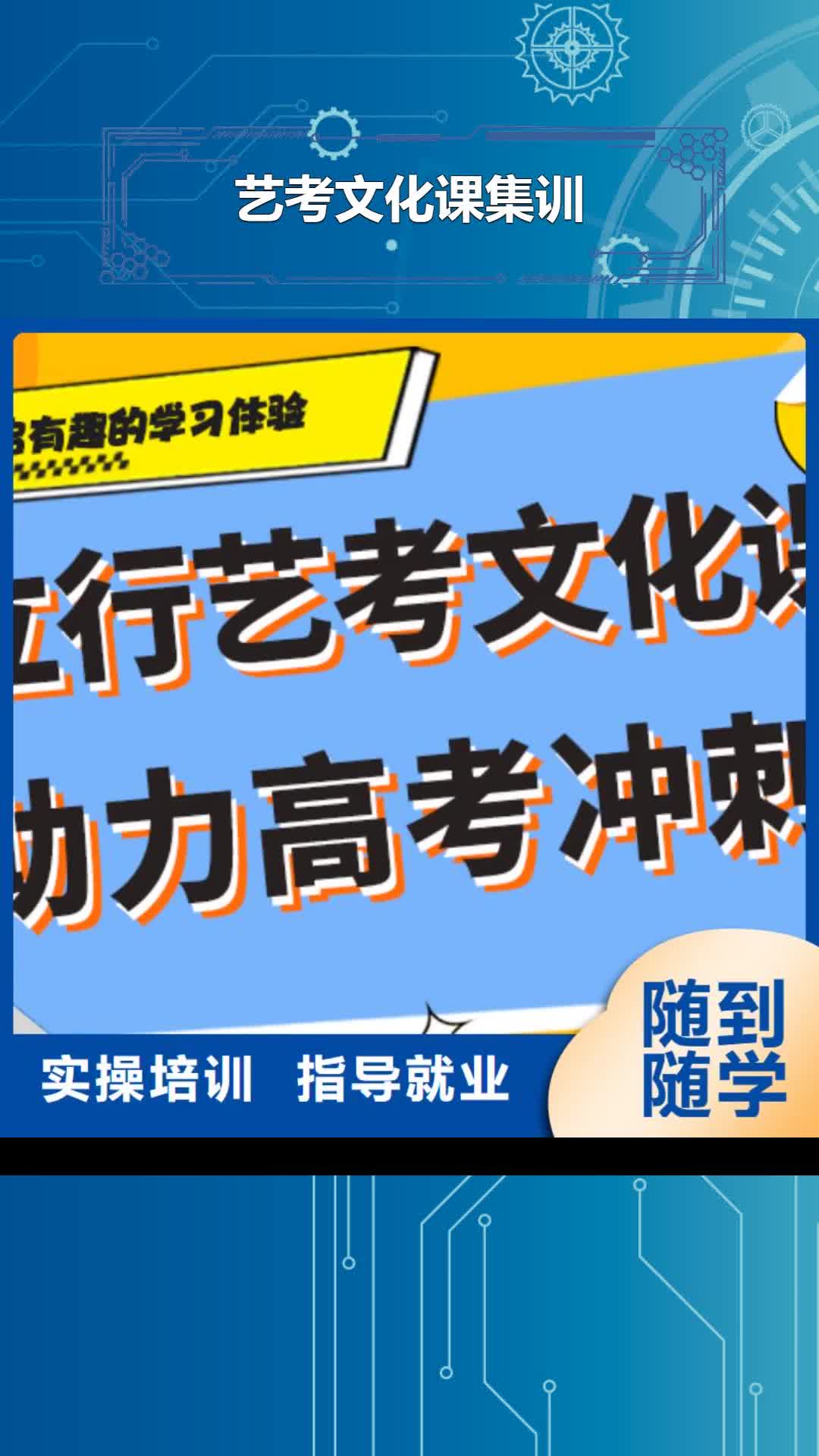 邢台 艺考文化课集训理论+实操